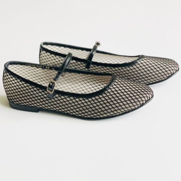 Margaux SIZE 40 W The Demi Jane mesh net black flats